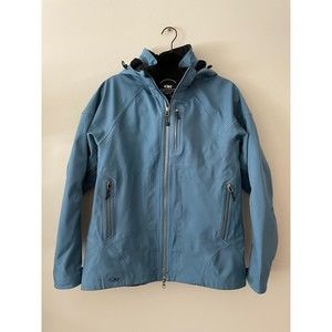 Outdoor Research Women's Softshell Fleece Jacket w/ Removable Hood Ski Jacket
